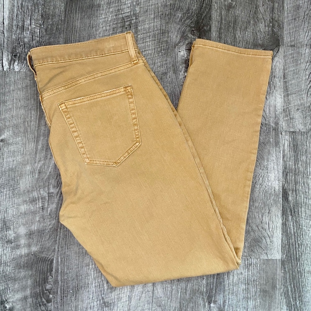 GAP Pants Girlfriend Golden Tan Skinny Jeans 29